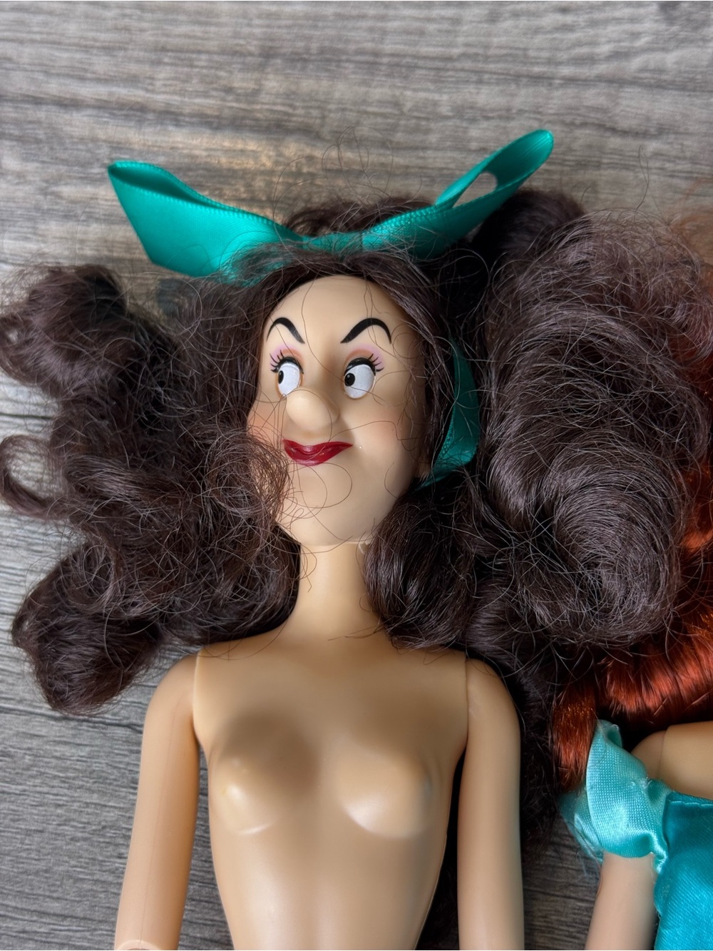 Disney Store Cinderella Evil Step Mother Lady Tremaine & Step Sisters Doll  11” - Picture 5 of 15